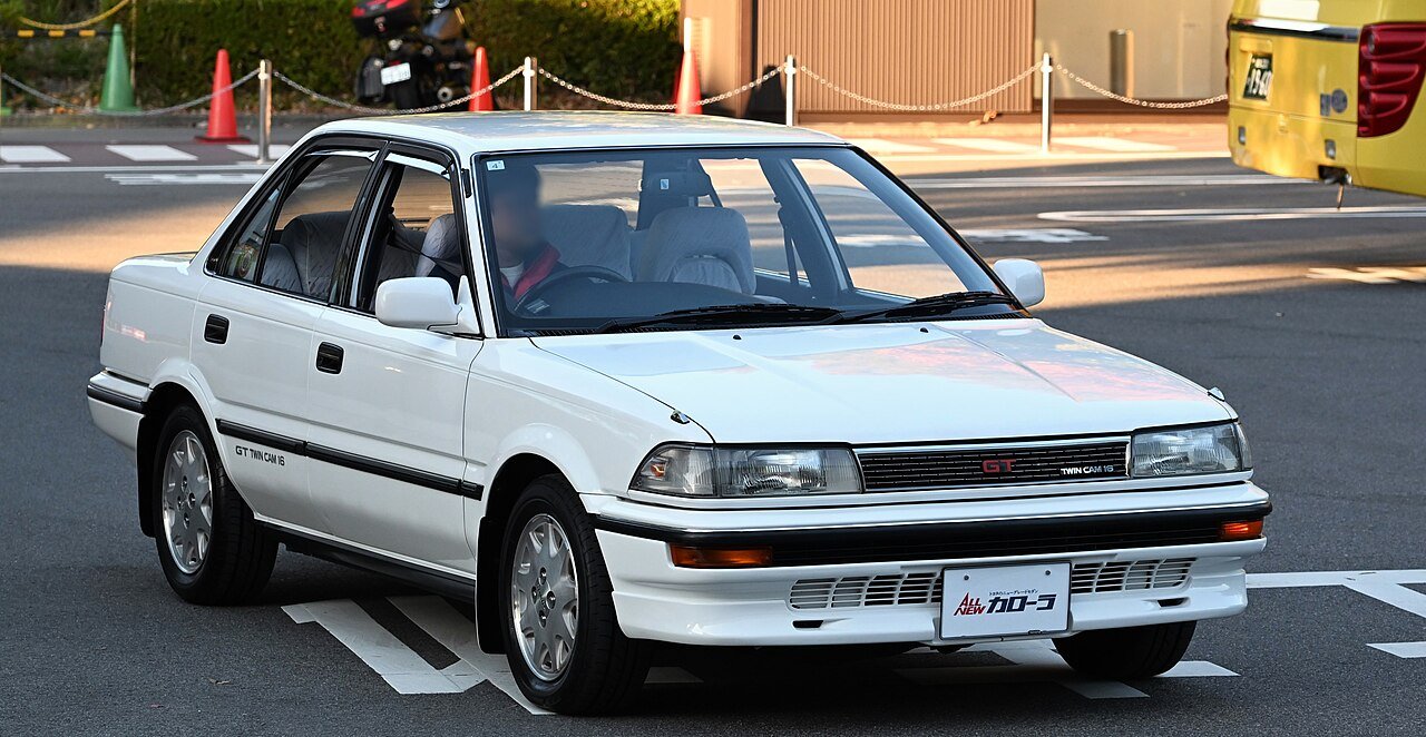 Toyota Corolla or equivalent